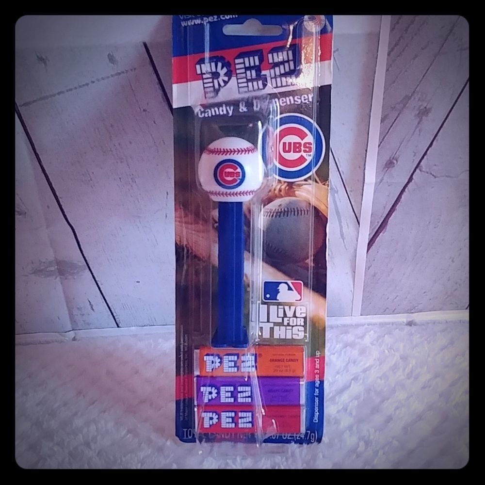 4 FOR $20 PEZ Candy Dispenser Chicago Cubs